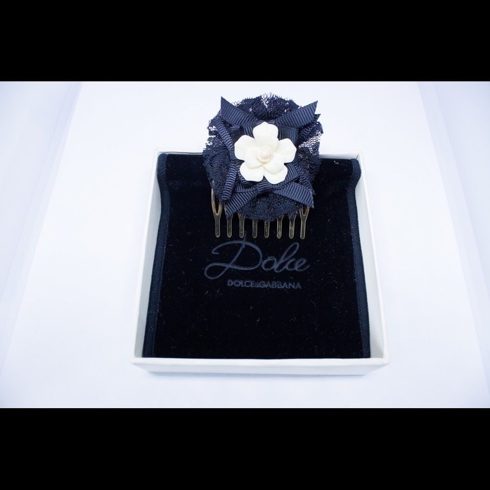 DOLCE AND GABBANA HAIR PIECE - Picture 4 of 6